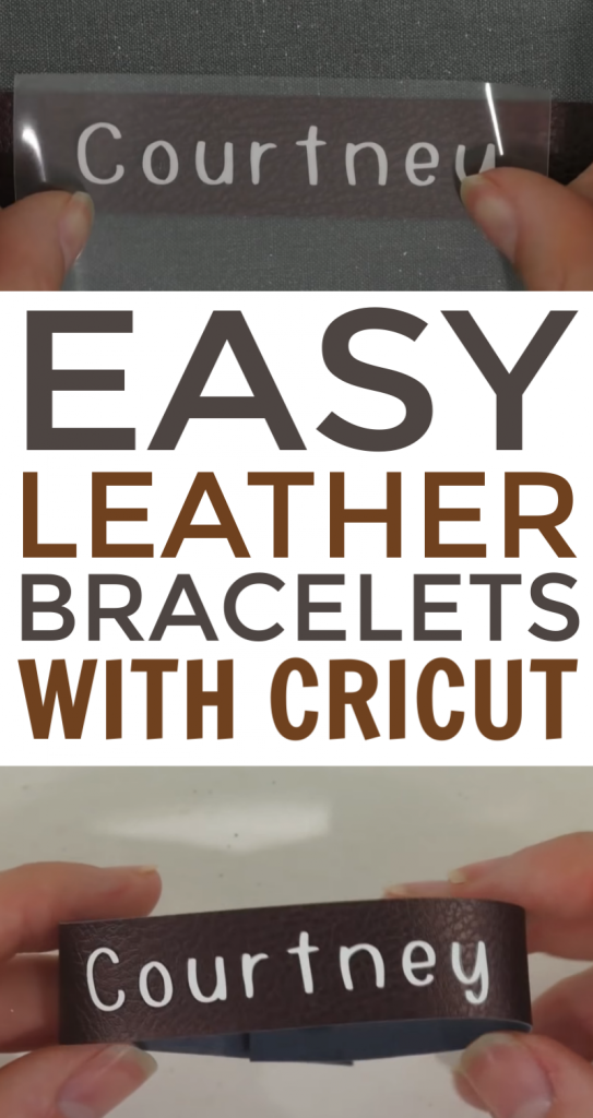 Easy Leather Bracelets With Cricut Makers Gonna Learn