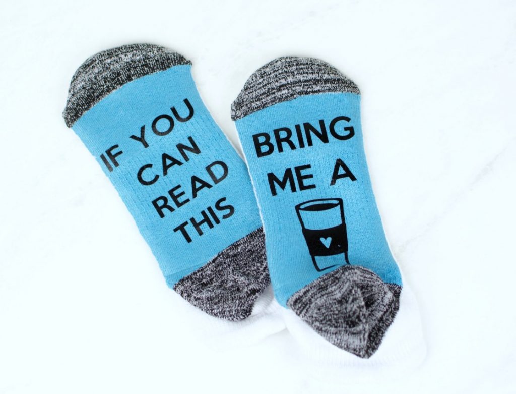 If You Can Read This Socks You Can Make With Your Cricut
