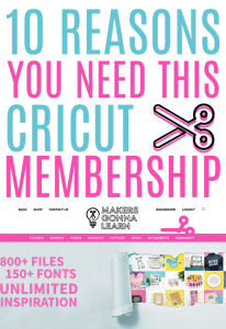 10 Reasons You Need THIS Cricut Membership - Makers Gonna Learn