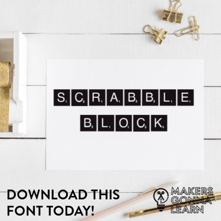 Scrabble Block