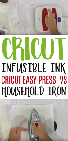 Cricut Infusible Ink: Cricut EasyPress vs. Household Iron - Makers ...
