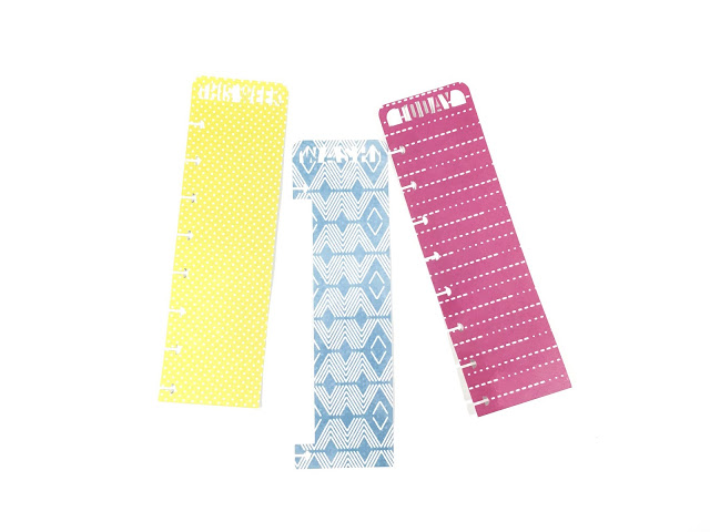Planner Bookmarks Made With Cricut