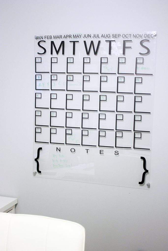 Diy Acrylic Calendar4