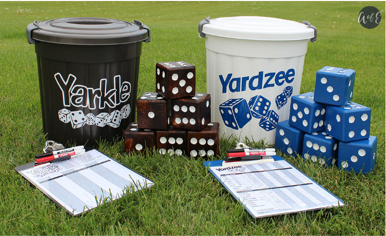 Yardzee And Yarkle Yard Games