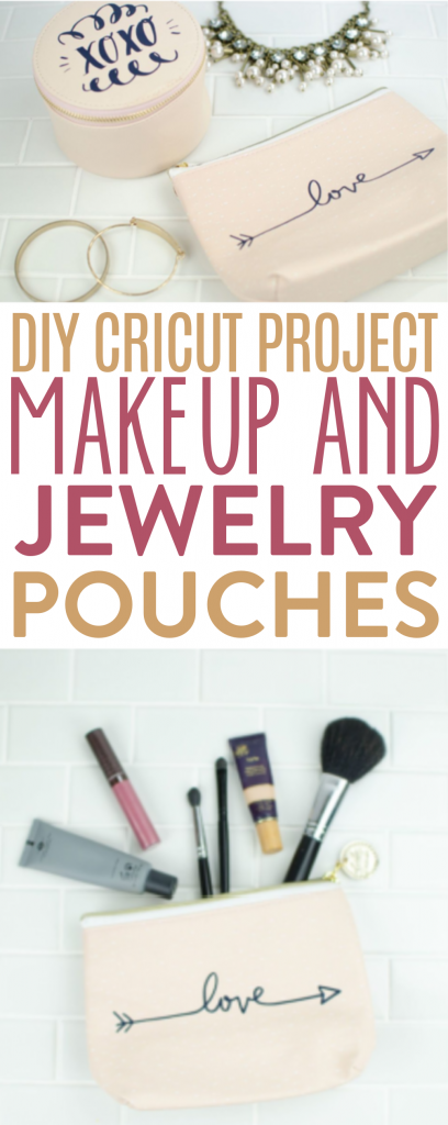 Diy Cricut Project – Makeup And Jewelry Pouches 1