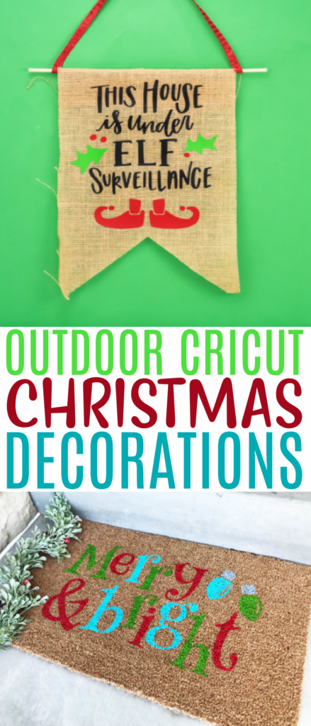 Outdoor Cricut Christmas Decorations