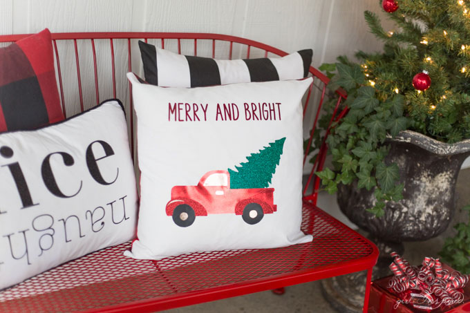 Christmas Porch Pillows 1