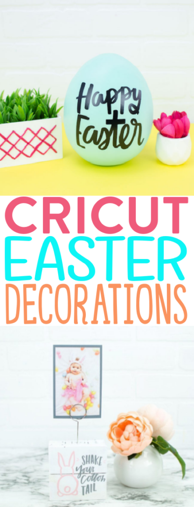 Cricut Easter Decor Projects - Makers Gonna Learn