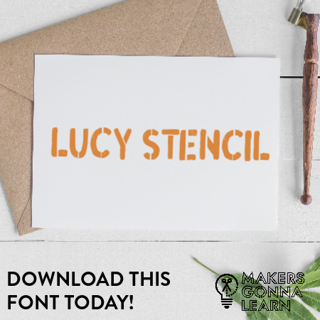 Lucy Stencil