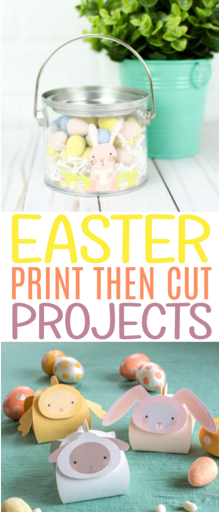 Easter Print Then Cut Projects roundup