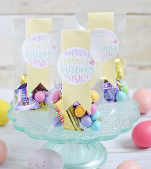 Hippity Hoppity Happy Easter Treat Bags