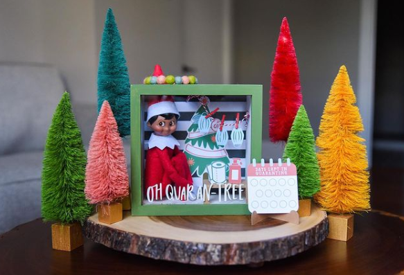 DIY Elf on The Shelf Box With Cricut – Quarantined Elf! Featured image