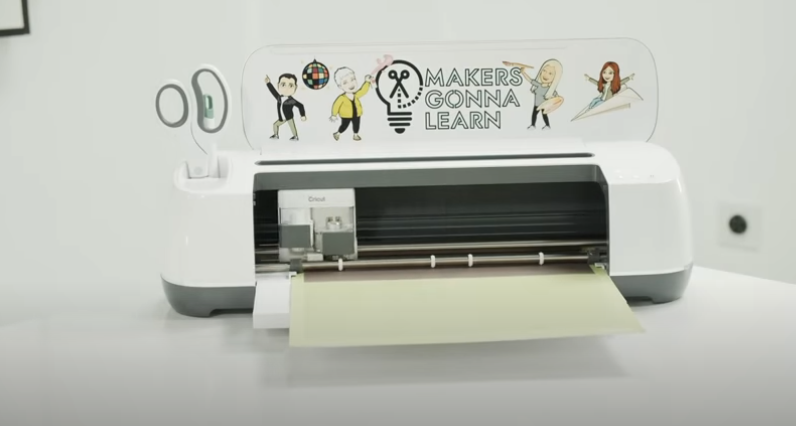 Cricut Machine Cutting Out Infusible Ink Design