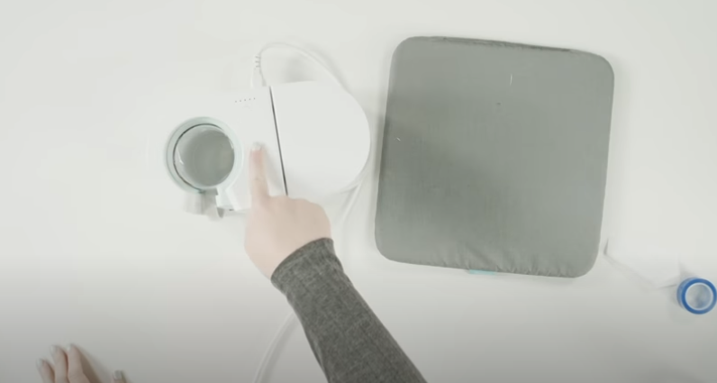 Leave The Mug In The Press Until All 5 Lights Are Lit Up