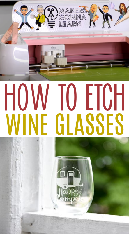 How To Etch Wine Glasses 1