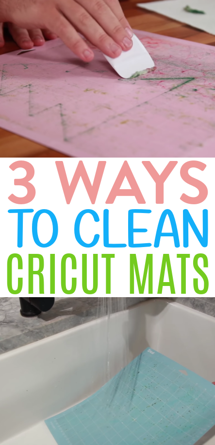 3 Ways To Clean Cricut Mats
