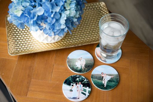 coasters made with sublimation