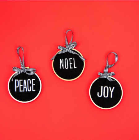 Diy Letterboard Christmas Ornaments
