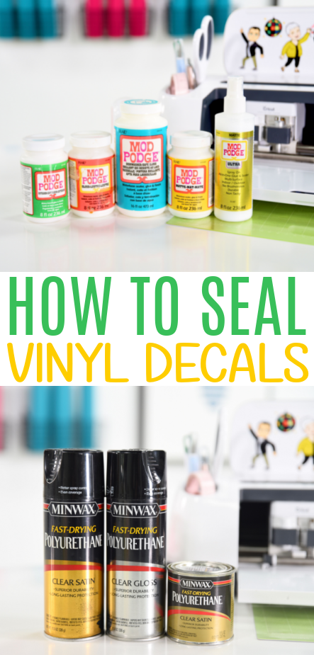 How To Seal Vinyl Decals 2