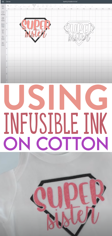 Using Infusible Ink On Cotton