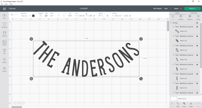 Working with Text in Cricut Design Space - Makers Gonna Learn