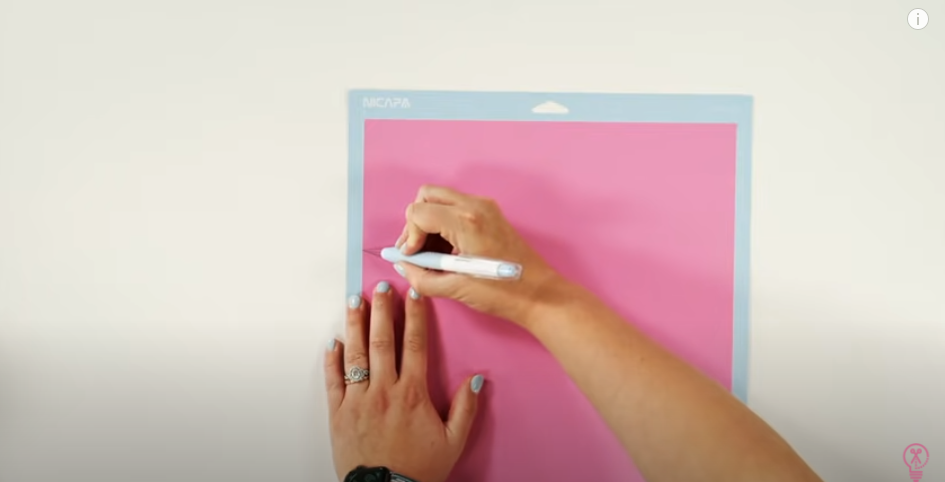 Use Your True Control Knife To Cut Away The Excess Vinyl
