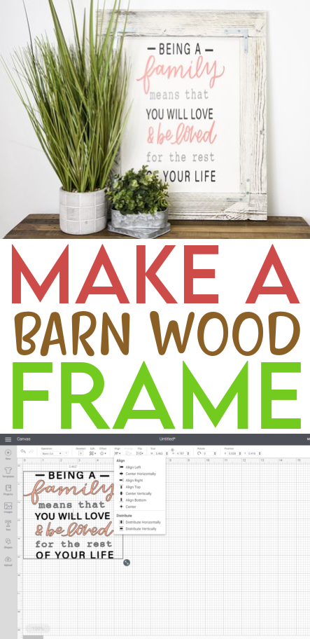 Make A Barn Wood Frame