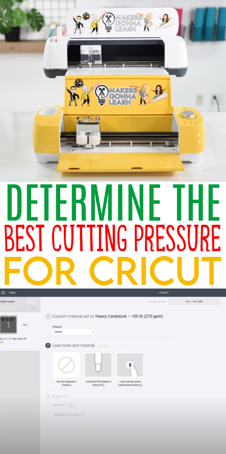 Determine The Best Cutting Pressure For Cricut