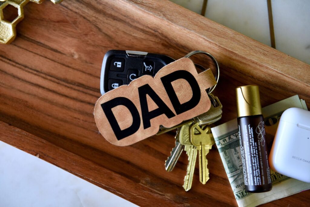 Diy Fathers Day Keychain