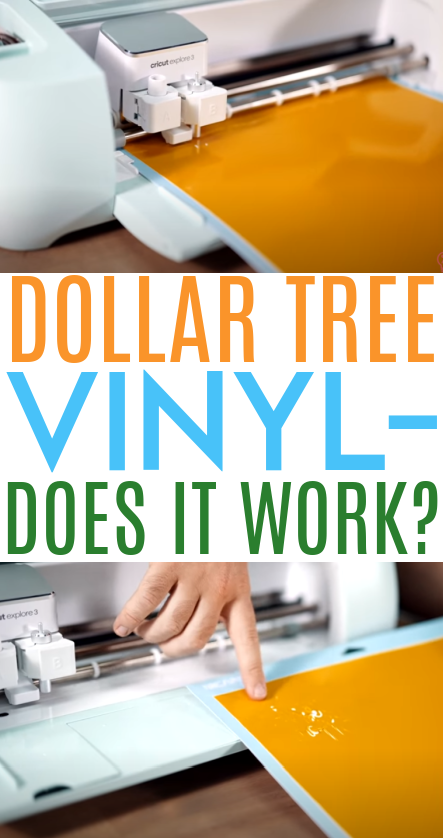 Dollar Tree Vinyl Does It Work