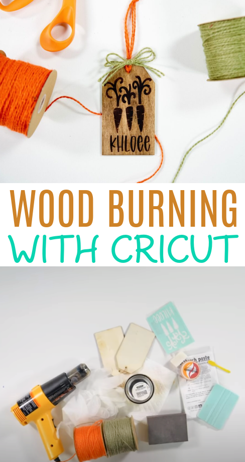 Wood Burning with Torch Paste and Cricut Easy Mini Heat Press