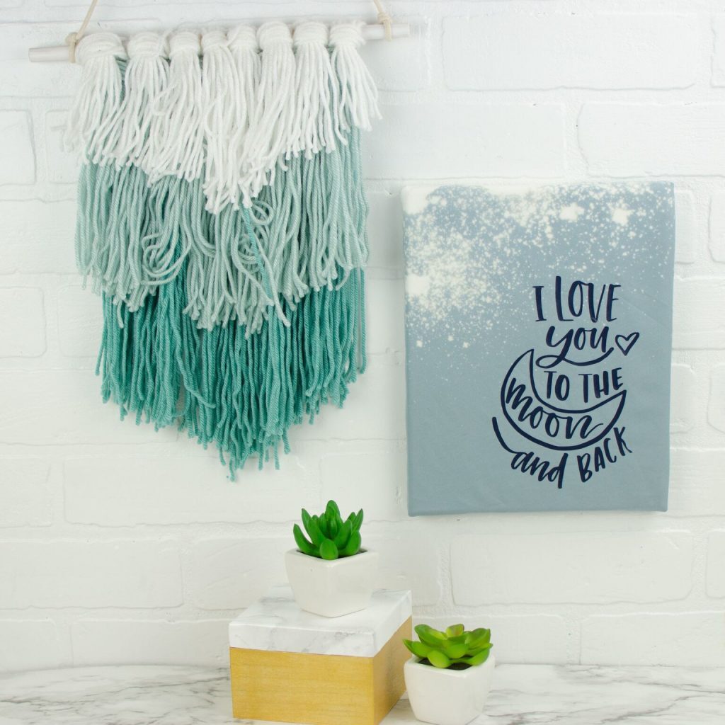 Bleached Canvas Art 1