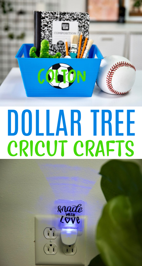 Dollar Tree Cricut Crafts