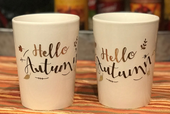 Hello Autumn Coffee Mugs