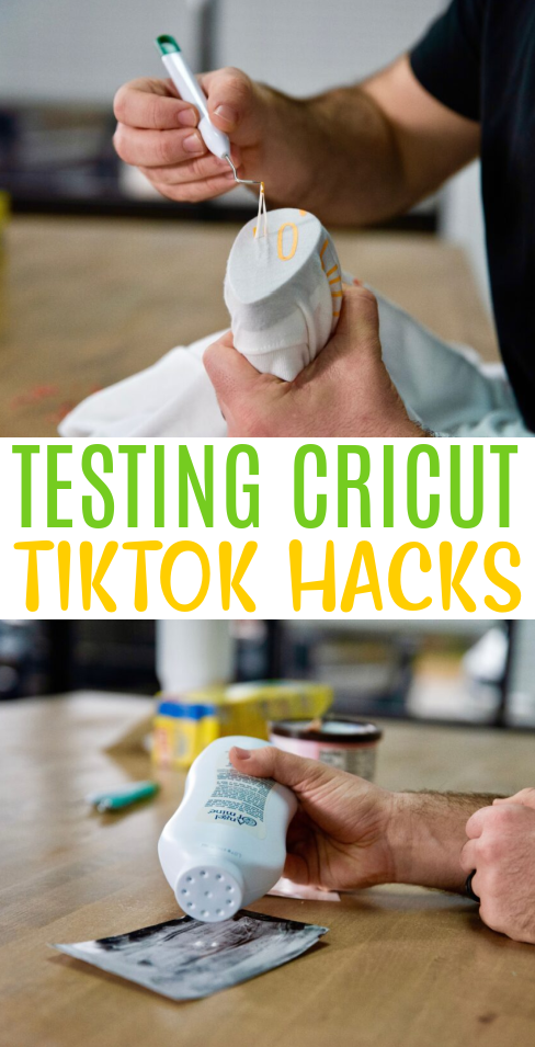 Testing Cricut Tiktok Hacks