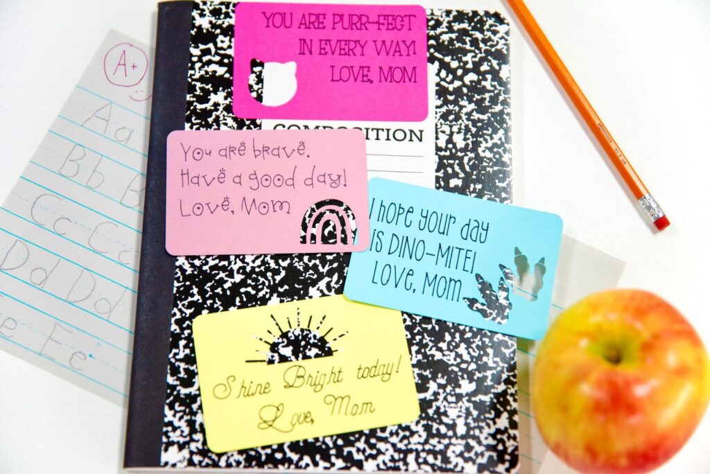 Lunchbox Notes You Can Make With Your Cricut