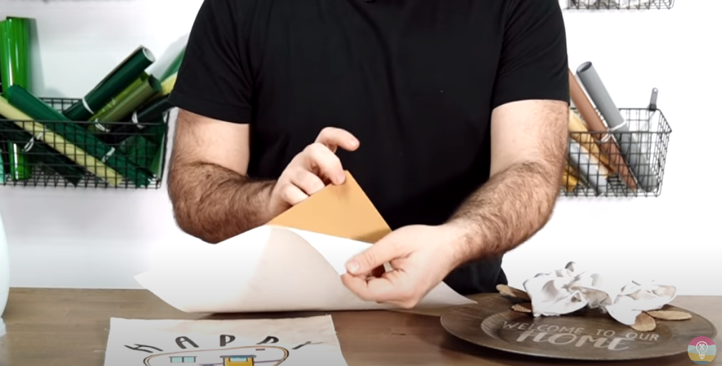 Peel Away The Backing To Reveal The Adhesive