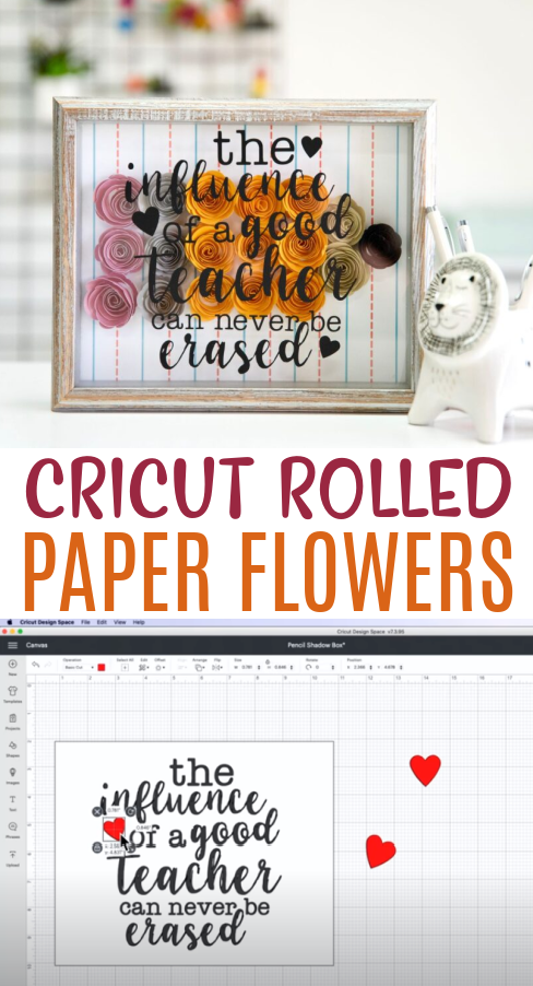 Cricut Rolled Paper Flowers