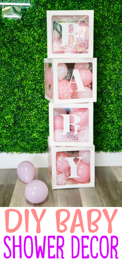 Diy baby deals shower decorations