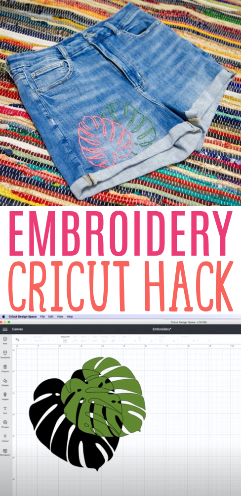 Cricut embossing hack #cricuttricks #cricutexplore #cricut