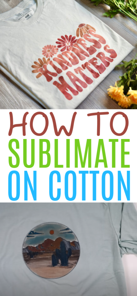 SUBLIMATION ON COTTON WITH DTF POWDER HACK