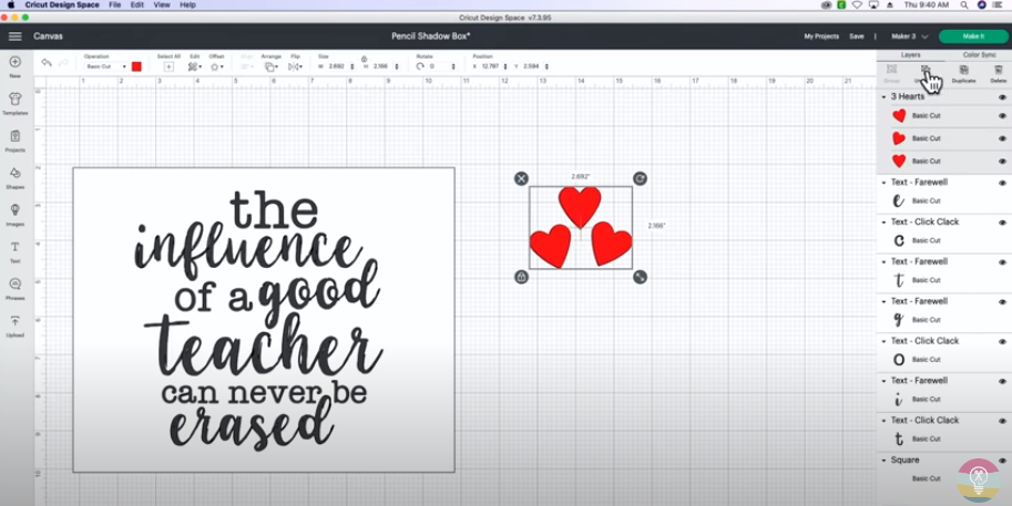 Add A Heart File To Your Canvas
