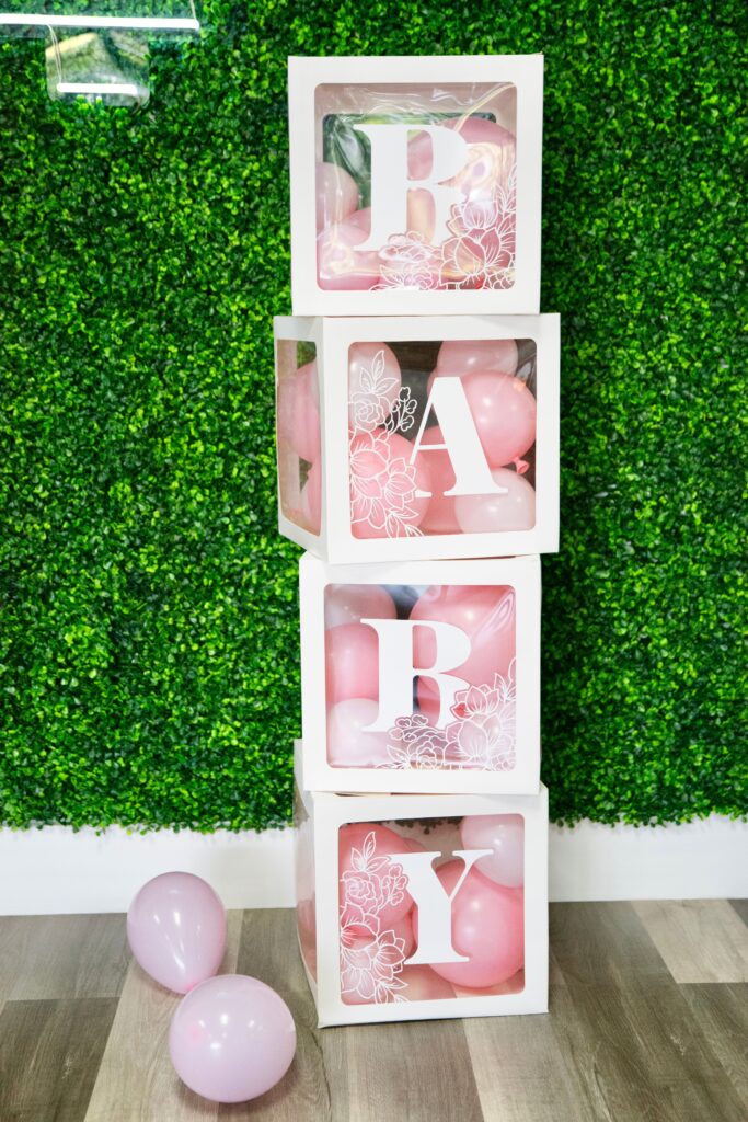 Letter Boxes Decoration Balloons