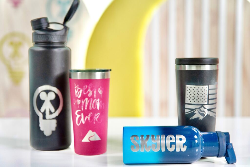 How To Etch Costco Thermoflask Water Bottle With Citristrip 