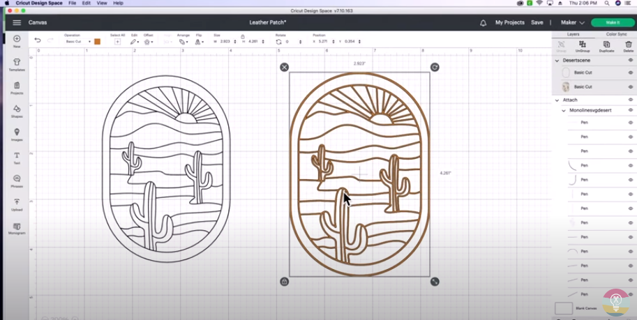 Design For Tooling Leather In Cricut Design Space