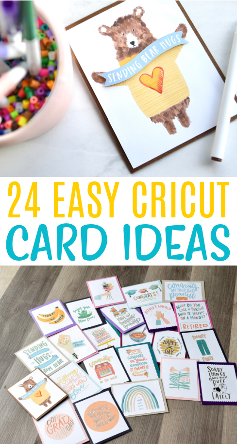 24 Easy Cricut Card Ideas