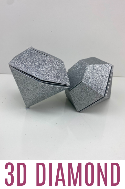 3D Paper Diamonds - Make