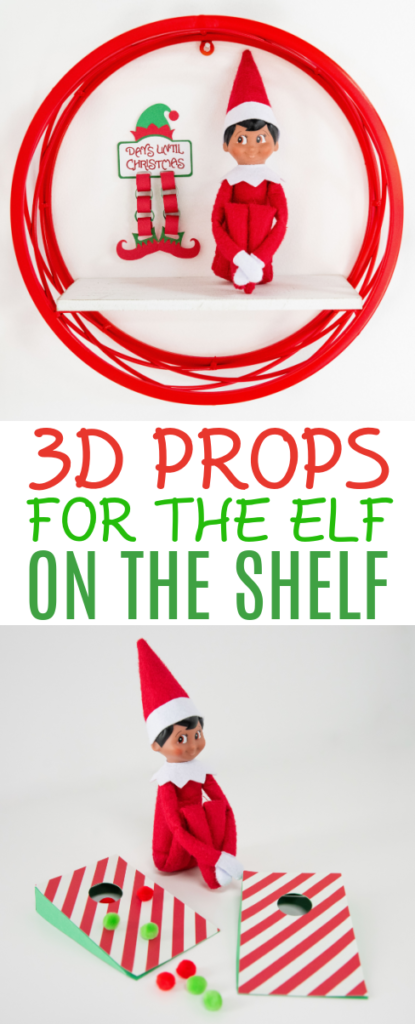 3d Props For The Elf On The Shelf