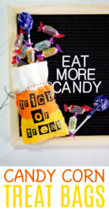 Candy Corn Treat Bags Makers Gonna Learn