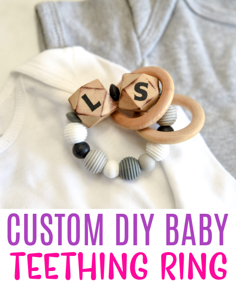 Custom Diy Baby Teething Ring